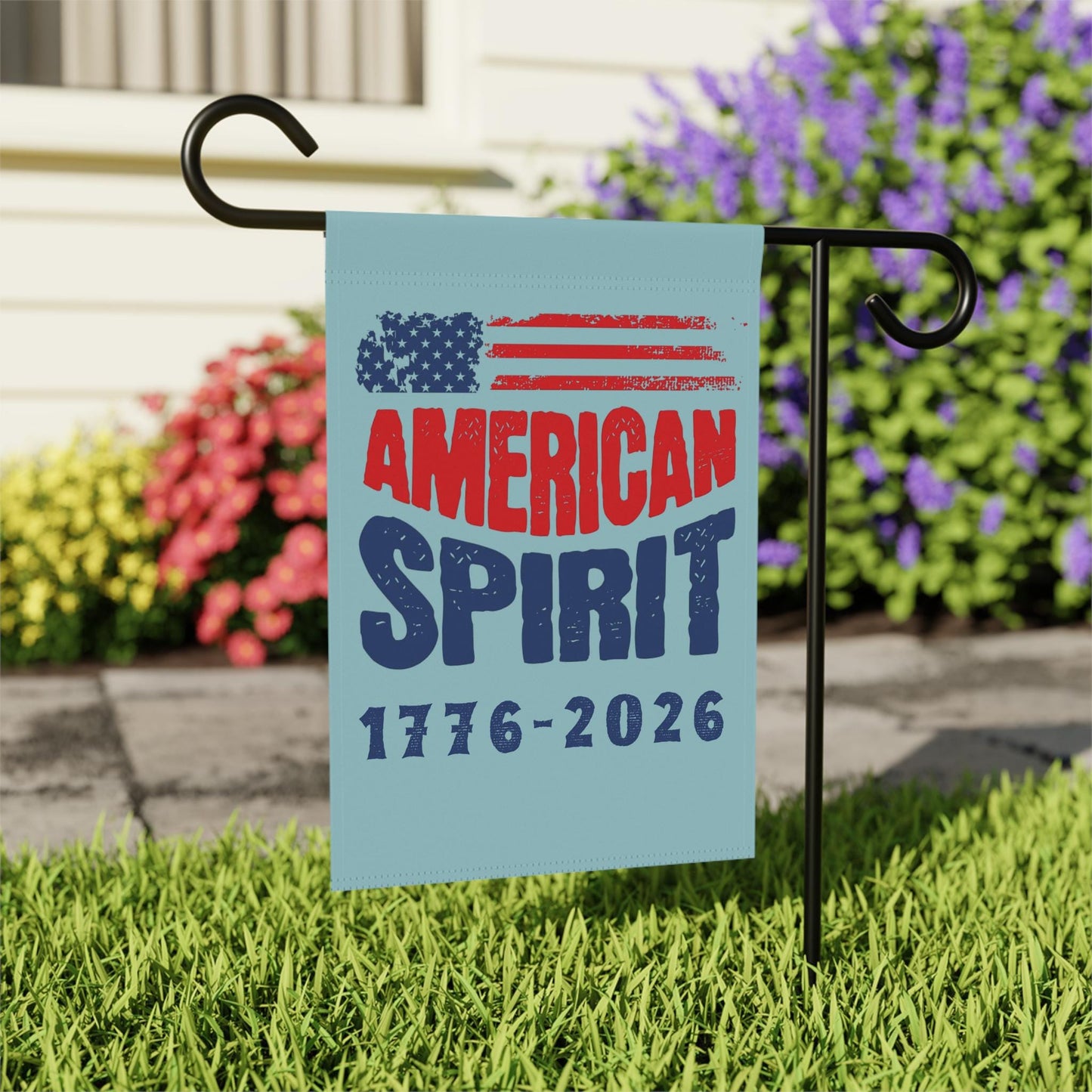 American Spirit Flag, 1776-2026 USA Banner, 250th Anniversary Patriotic Flag, Semiquincentennial Sign, Indoor Outdoor USA Decor