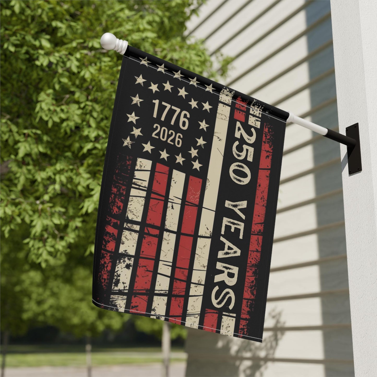 250 Years America Garden Flag, Anniversary USA Patriotic Flag, 1776-2026 Commemorative Flag, Patriotic Outdoor Decor (Copy)