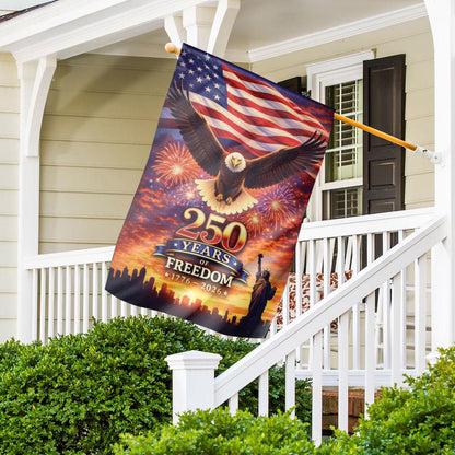 America 250th Celebrate Flag, United States Semiquincentennial Banner, USA 1776-2026 Anniversary Flag, 4th of July Patriotic Decor
